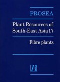 Plant Resources Of South-East Asia 17 : Fibre plants