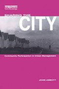 Sharing the City : community participation in urban management