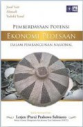 Pemberdayaan potensi ekonomi pedesaan dalam pembangunan nasional
